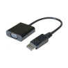 Convertisseur Actif DisplayPort 1.2 vers VGA Noir - DACOMEX - ADA_DP_VGA_CUC