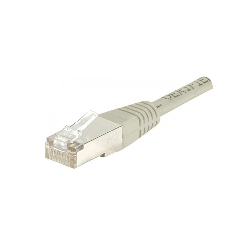 Câble RJ45 Catégorie 6 F/UTP 25m Gris - GENERIQUE - CAB_RJ45_CAT6_25MG