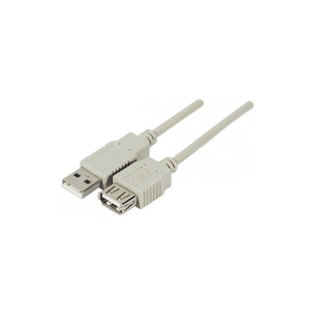 Rallonge USB 2.0 2m Blanc - CUC EXERTIS CONNECT - RAL_USB2_2M