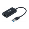 Adaptateur USB 3.0 vers RJ45 Gigabit Noir - DEXLAN - ADA_USB3_GIGA_DEXL