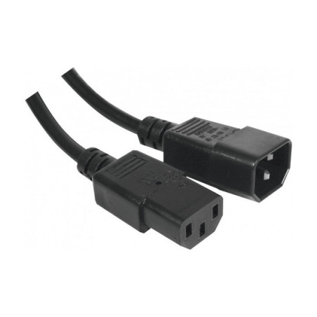 Câble d'alimentation Type F coupleur C13 1.8m Noir - CUC EXERTIS CONNECT - CAB_IEC_MF_1M80