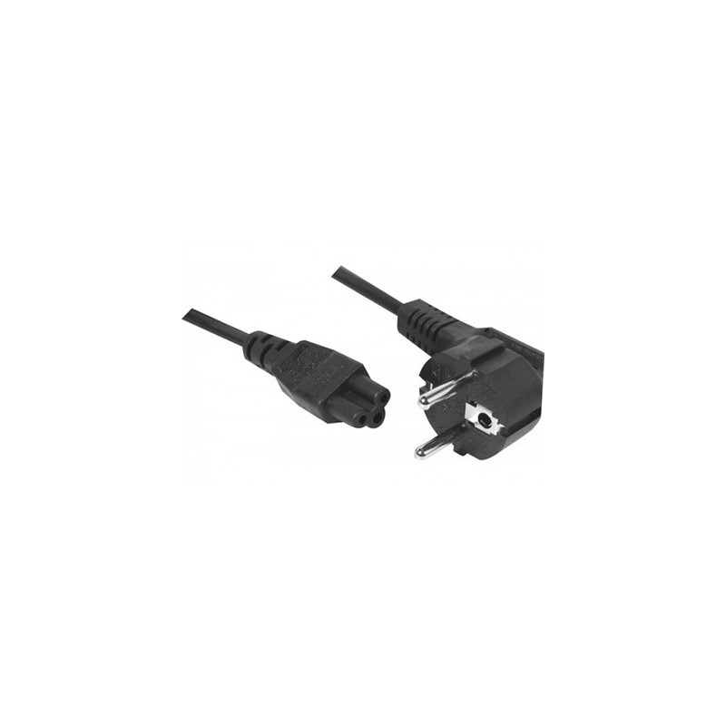 Câble D'alimentation Tripolaire Pour PC Portable 3m Noir - DEXLAN - CAB_ALIM_3P_3M