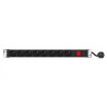 Multiprise 19" 8 Prises + Interrupteur + Voyant Noir - DEXLAN - MULT_808899