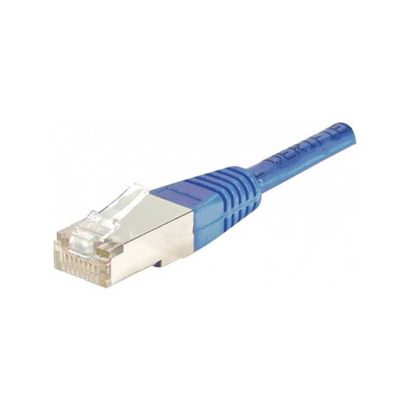 Câble RJ45 Catégorie 6 F/UTP 50m Premium Bleu - DEXLAN - CAB_RJ45_CAT6_50MB