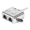 Doubleur de port RJ45 Blindé LAN+LAN - DEXLAN - CAB_DEXLAN_RH45_VI