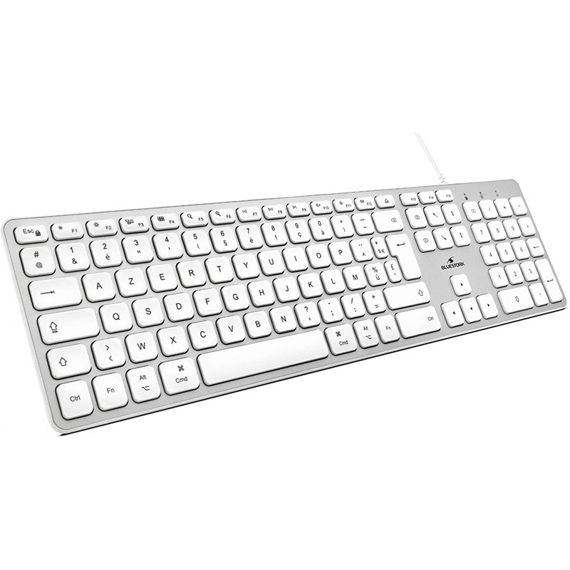 Clavier Numérique Filiaire Pour Mac Noir - BLUESTORK - BS_KB_MAC_W/FR
