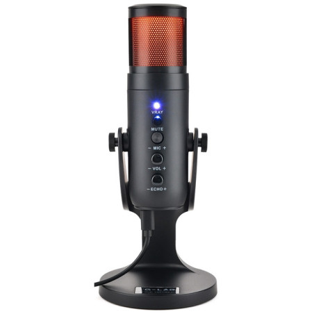 Microphone Natrium RGB pour Streaming/Vlogging Noir - THE G-LAB - BS_K_MIC_NATRIUM