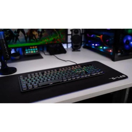 Clavier Gaming Keyz Platinium Filaire Mécanique RGB - THE G-LAB - BS_KEYZ_PLATINIUM