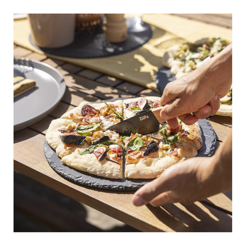 Couteau à pizza avec roulette