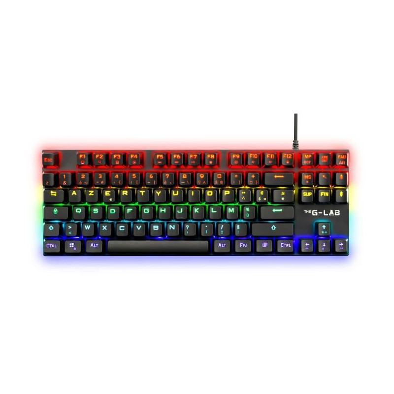 Clavier filaire Gaming Mercury Noir - THE G-LAB - BS_KEYZ_MERCURY_B