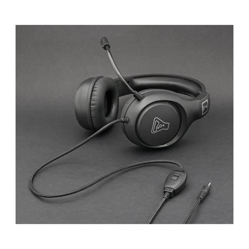 Casque Gaming Korp-Yttrium pour PC/PS4/Xbox One Noir - THE G-LAB - BS_KORP_YTTRIUM
