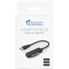 Adaptateur HDD SSD 2.5" USB 3.0 SATA Noir - HEDEN - ADA_HEDEN_25SATAU3