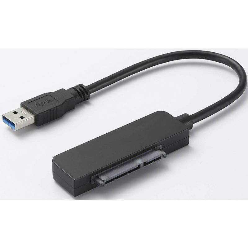 Adaptateur HDD SSD 2.5" USB 3.0 SATA Noir - HEDEN - ADA_HEDEN_25SATAU3