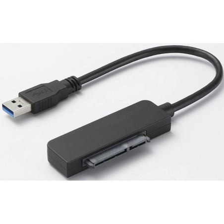 Adaptateur HDD SSD 2.5" USB 3.0 SATA Noir - HEDEN - ADA_HEDEN_25SATAU3