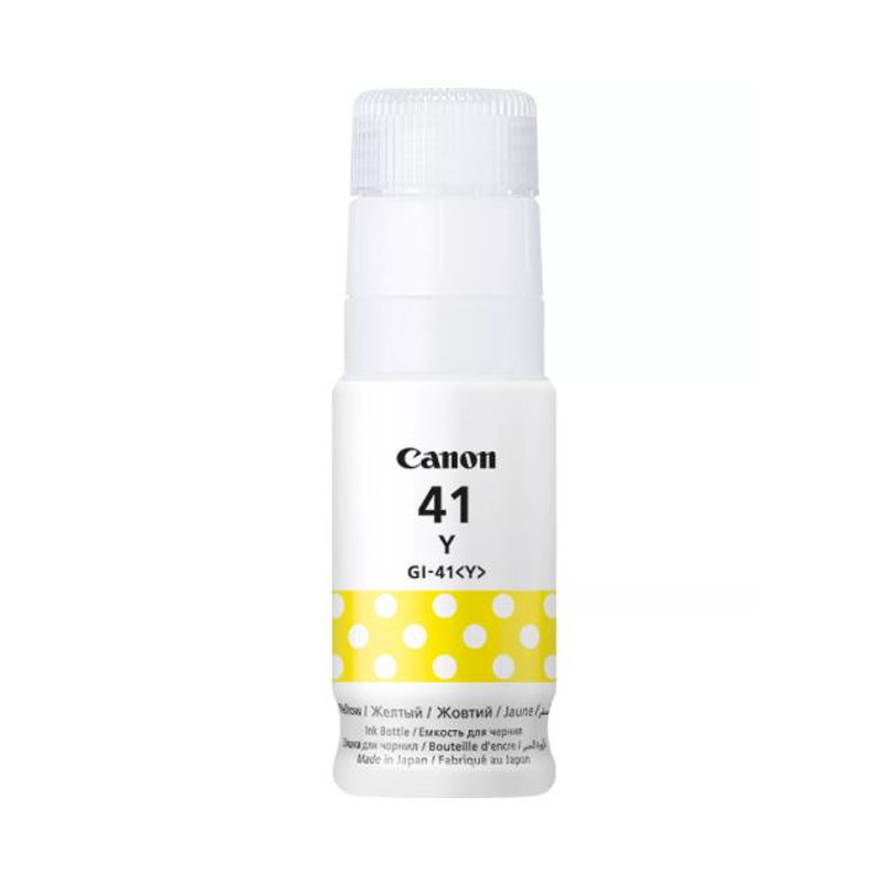 Cartouche Jet d'encre Pixma GI-41 M 7700 pages Jaune - CANON - ENC_CA_GI_41Y