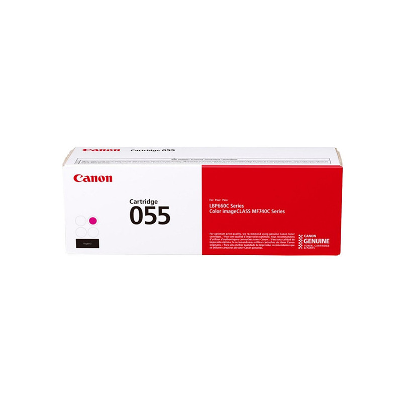 Cartouche Toner Pour Imprimante Laser N°055 CNN055M Magenta - CANON - TON_CAN_055M