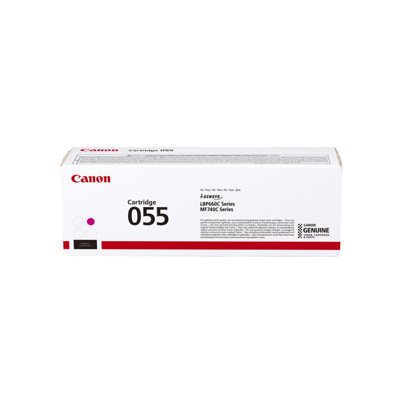 Cartouche Toner Pour Imprimante Laser N°055 CNN055M Magenta - CANON - TON_CAN_055M