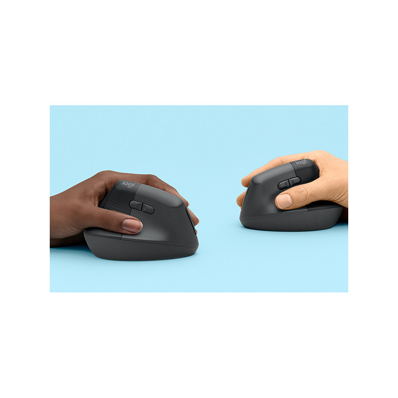 Souris sans fil Ergo Series Lift Graphite - LOGITECH - SOU_LOG_LIFT_VRT_G