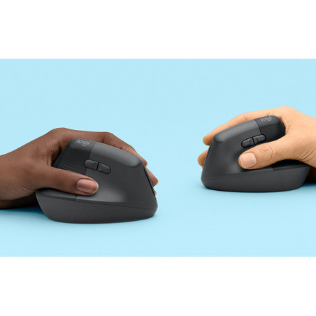 Souris sans fil Ergo Series Lift Graphite - LOGITECH - SOU_LOG_LIFT_VRT_G