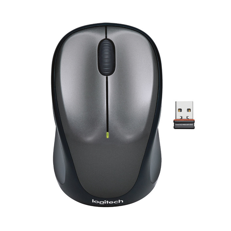 Souris sans Fil Optique 1000 DPI Gris - LOGITECH - SOU_LOG_M235_SIL