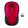 Souris sans Fil Optique 1000 DPI Rouge - LOGITECH - SOU_LOG_M235_RED