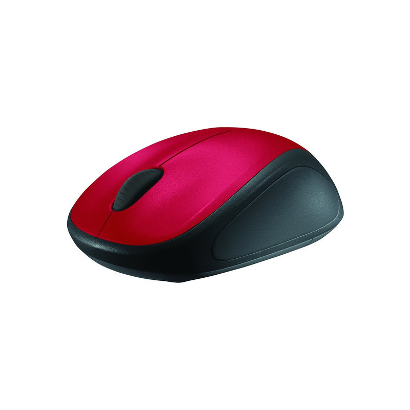 Souris sans Fil Optique 1000 DPI Rouge - LOGITECH - SOU_LOG_M235_RED