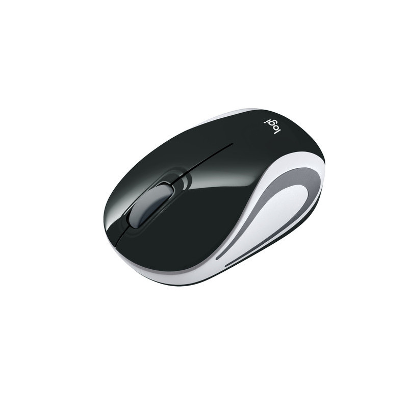 Souris Ambidextre RF sans fil Optique 1000 DPI Noir - LOGITECH - SOU_LOG_M187_NOIRE
