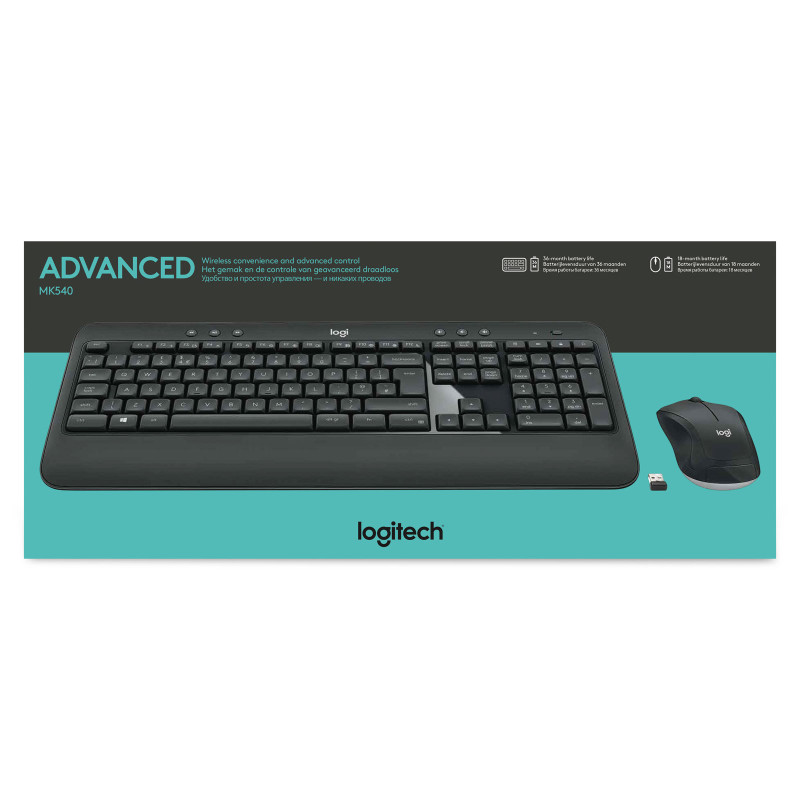 Clavier + Souris MK540 Advanced Noir - LOGITECH - CLA_LOG_MK540