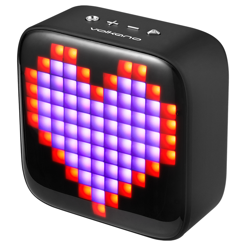 Speaker Bluetooth Pixel Noir - VOLKANO - VOL_VK_3457_BK
