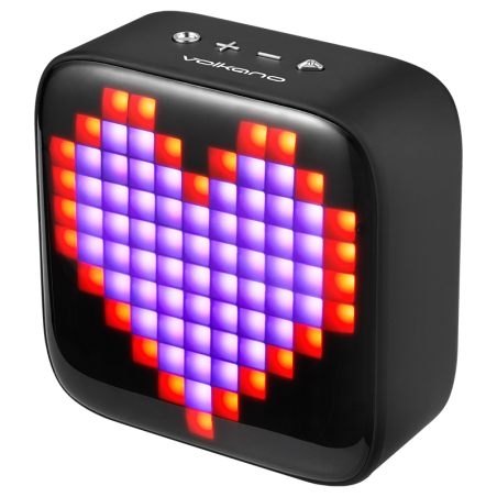 Speaker Bluetooth Pixel Noir - VOLKANO - VOL_VK_3457_BK