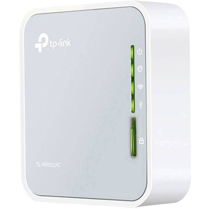Routeur sans fil Fast Ethernet Bi-bande (2,4/5 GHz) 4G Blanc - TP-LINK - TPLINK_WR902AC