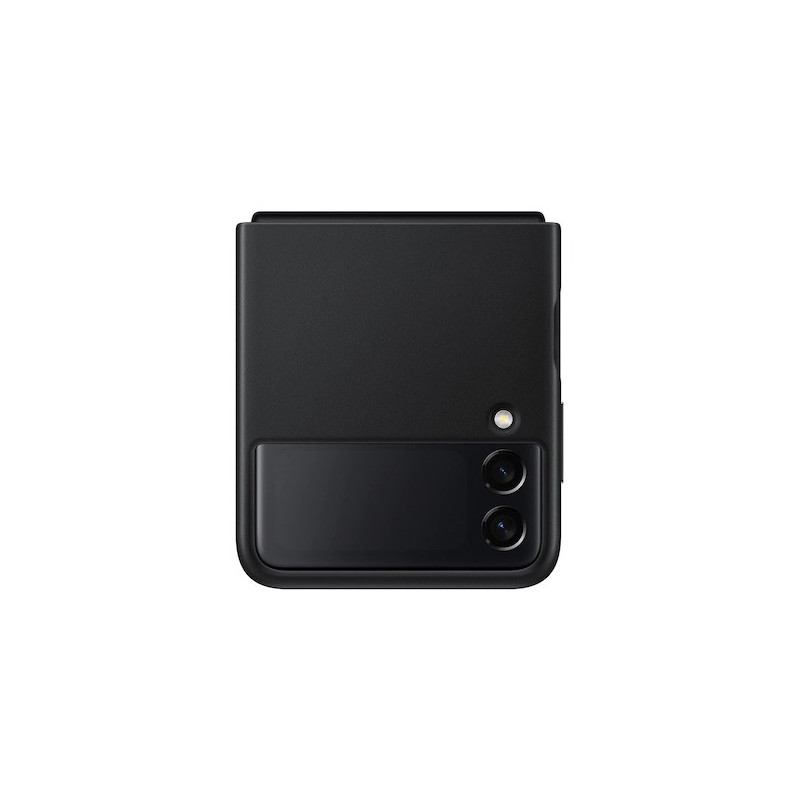 Étui en Cuir Pour Galaxy Z Flip3 5G Noir - SAMSUNG - HOU_SAM_EF_VF711LB