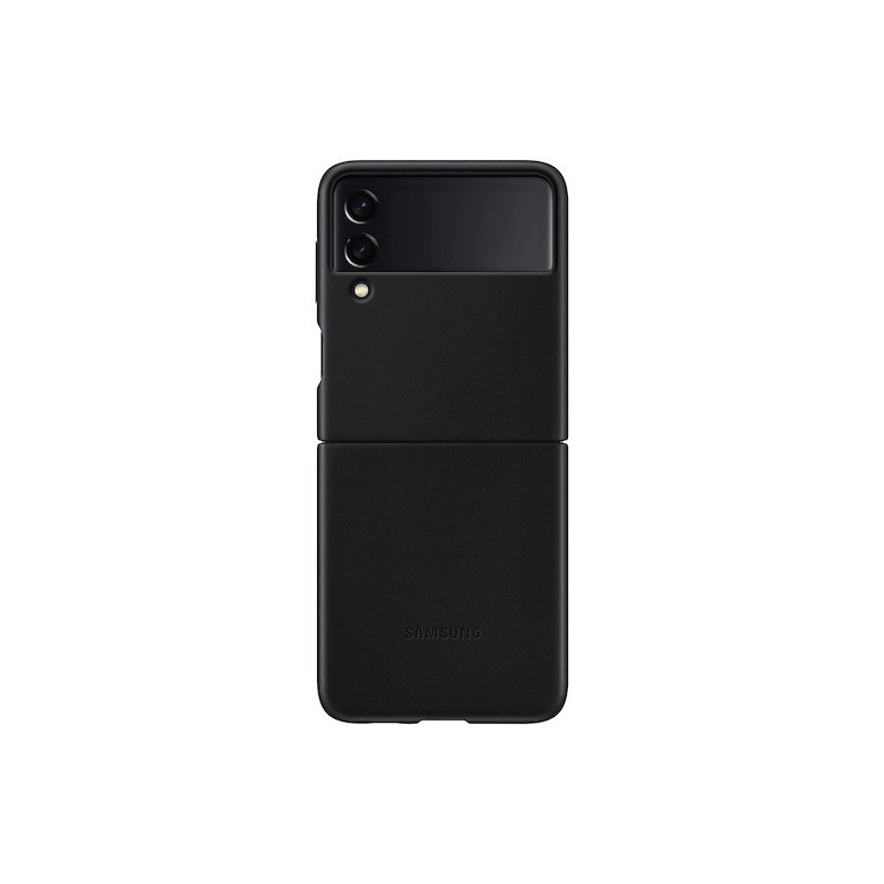 Étui en Cuir Pour Galaxy Z Flip3 5G Noir - SAMSUNG - HOU_SAM_EF_VF711LB