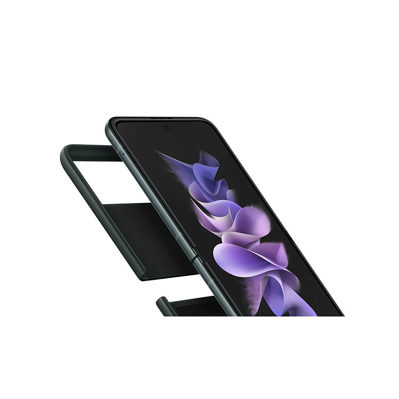 Étui en Cuir Pour Galaxy Z Flip3 5G Noir - SAMSUNG - HOU_SAM_EF_VF711LB