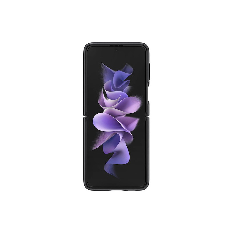 Étui en Cuir Pour Galaxy Z Flip3 5G Noir - SAMSUNG - HOU_SAM_EF_VF711LB