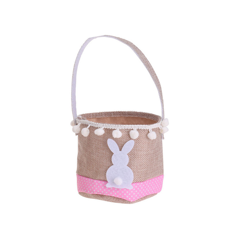 Panier de Pâques + Anse 13cm - H&S DECORATION - DH9210810