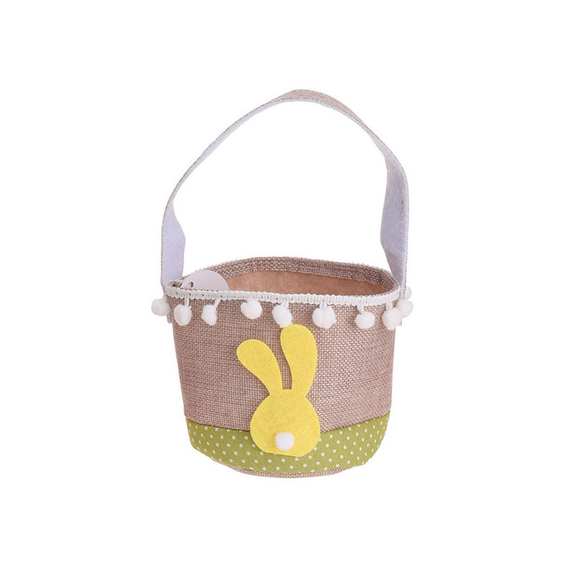 Panier de Pâques + Anse 13cm - H&S DECORATION - DH9210810