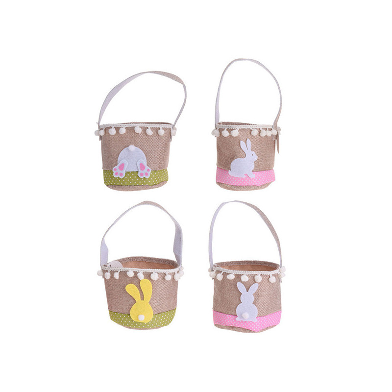 Panier de Pâques + Anse 13cm - H&S DECORATION - DH9210810
