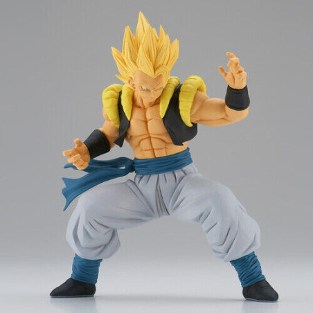 Figurine Solid Edge Works Dragon Ball Super Super Saiyan Gogeta 13cm - BANDAI - 75530019634
