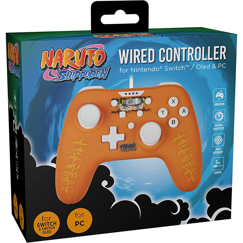 Manette Switch/PC Naruto Orange - KONIX - 80381117043