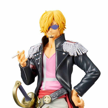 Figurine One Piece Red Dxf Grandline Men Vol,4 Sanji 17cm - BANPRESTO - 75530019639