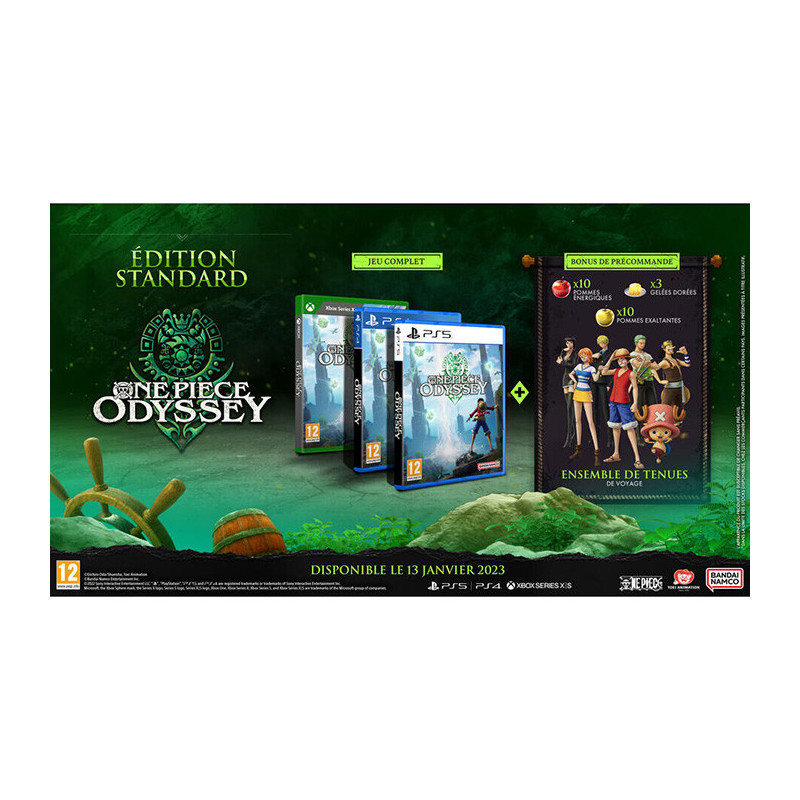 Jeu Xbox Serie X One Piece Odyssey - BANDAI - 79210021389