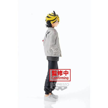 Figurine Tokyo Revengers Kazutora Hanemiya 17cm - BANPRESTO - 75530019612