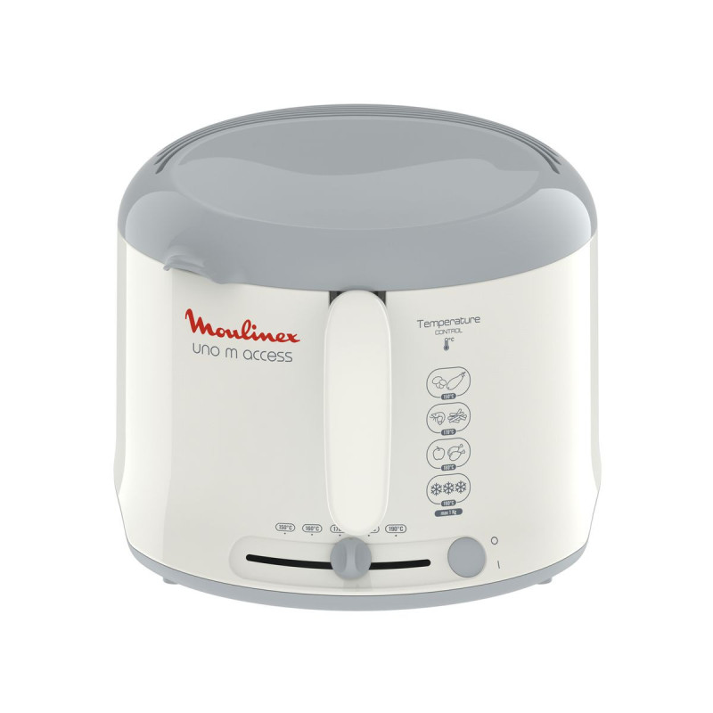 Friteuse Uno M Access 1600W 1,8L Blanc - MOULINEX - AF1211