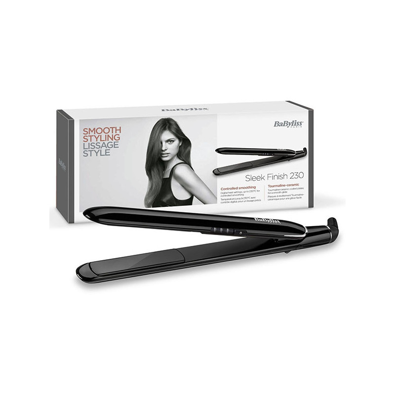 Fer à Lisser Paris Sleek Finish 230 Noir - BABYLISS - ST255E