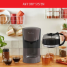 Cafetière filtre électrique Percolateur 870W 1,25L Anthracite - MOULINEX - FG1709