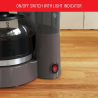 Cafetière filtre électrique Percolateur 870W 1,25L Anthracite - MOULINEX - FG1709