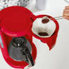 Cafetière filtre 1000W 1,25L Rouge - MOULINEX - FG3815