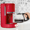 Cafetière filtre 1000W 1,25L Rouge - MOULINEX - FG3815