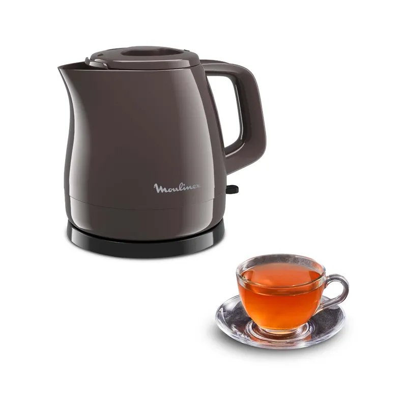 Bouilloire sans fil Principio 2400W 0,8L Gris - MOULINEX - BY1539